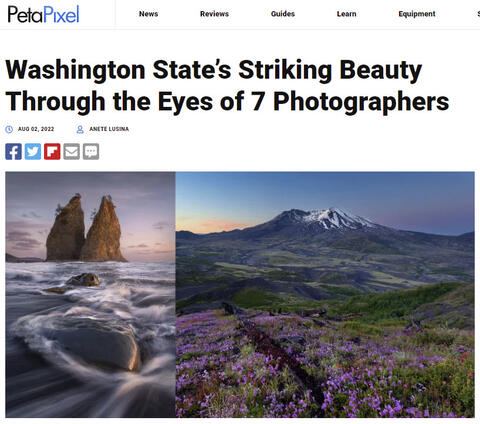 Photo Cascadia Washington Book - PetaPixel Article